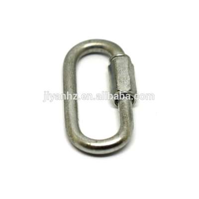 Mass production mold galvanized oval quick link stamping hardware parts metal part